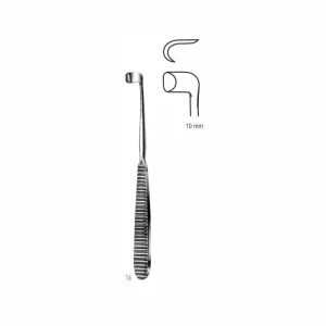 Mandibular Inferior Border Raspatories, Swallowtail Raspatories